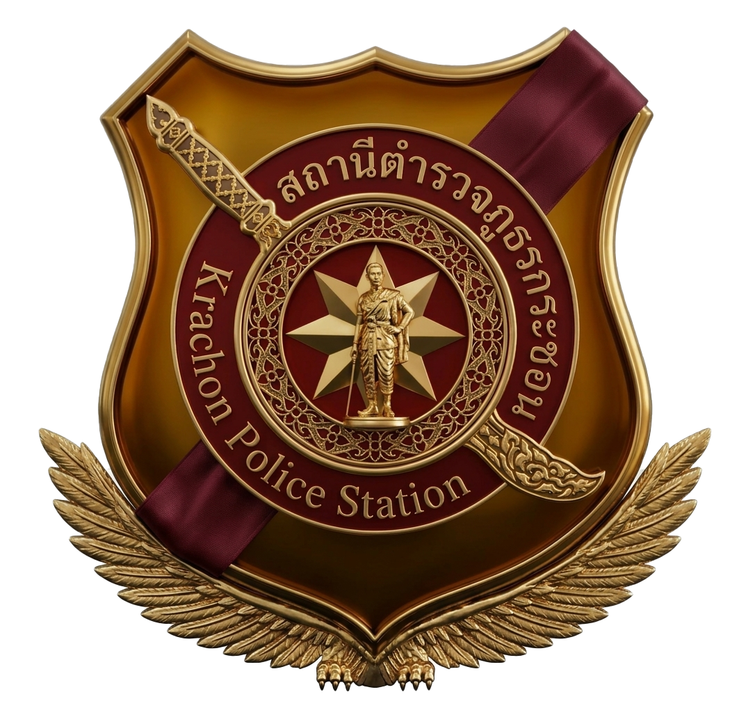 สถานีตำรวจภูธรกระชอน logo